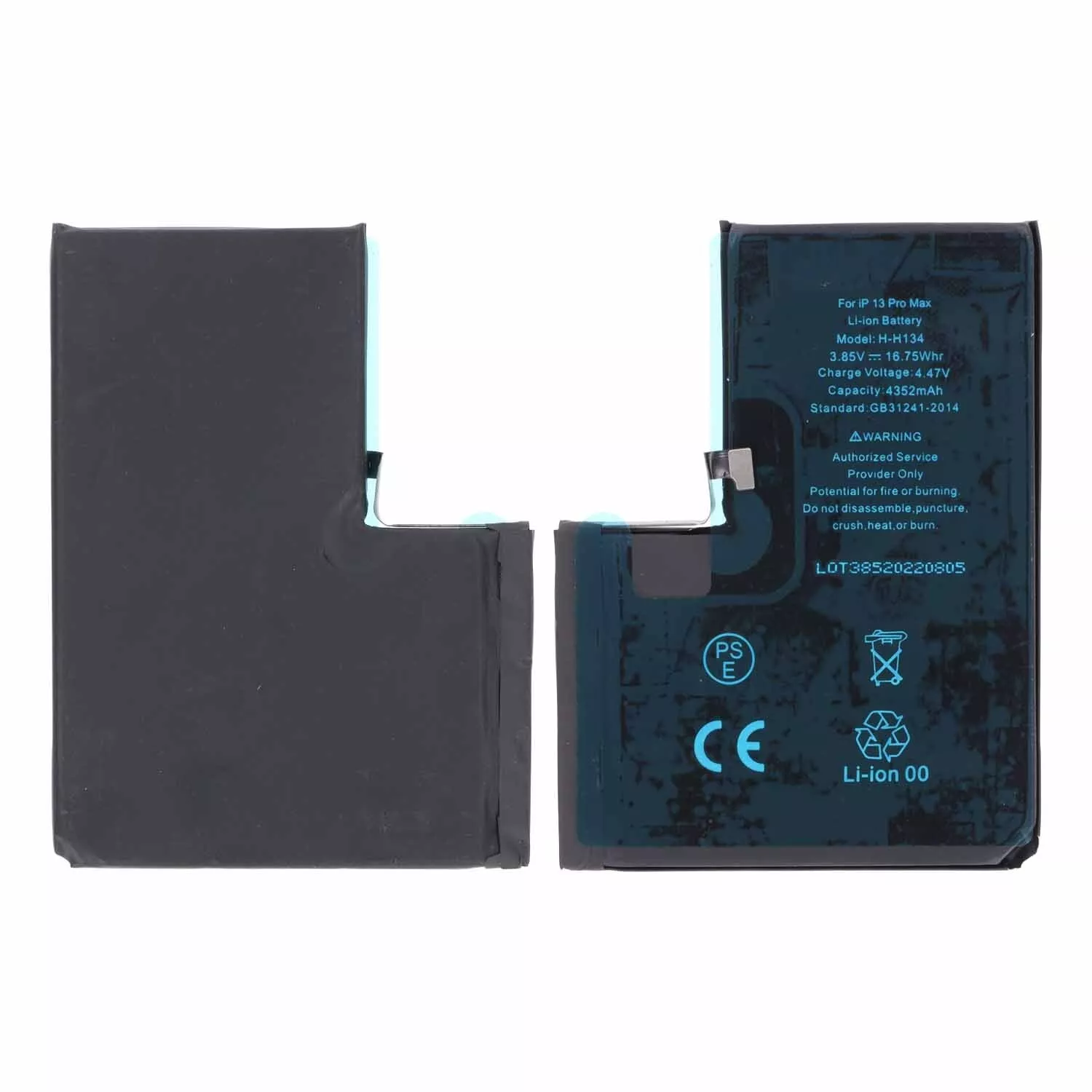 Akku für iPhone 13 Pro Max inkl. Klebestreifen