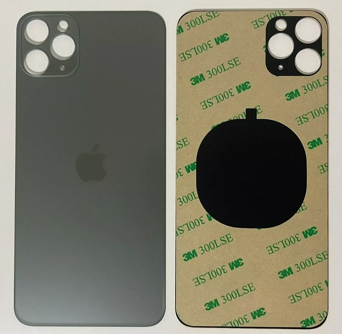 IPhone 11 Pro Max Backcover Akkudeckel Rückseite Glas Big Hole Großes Kameraloch