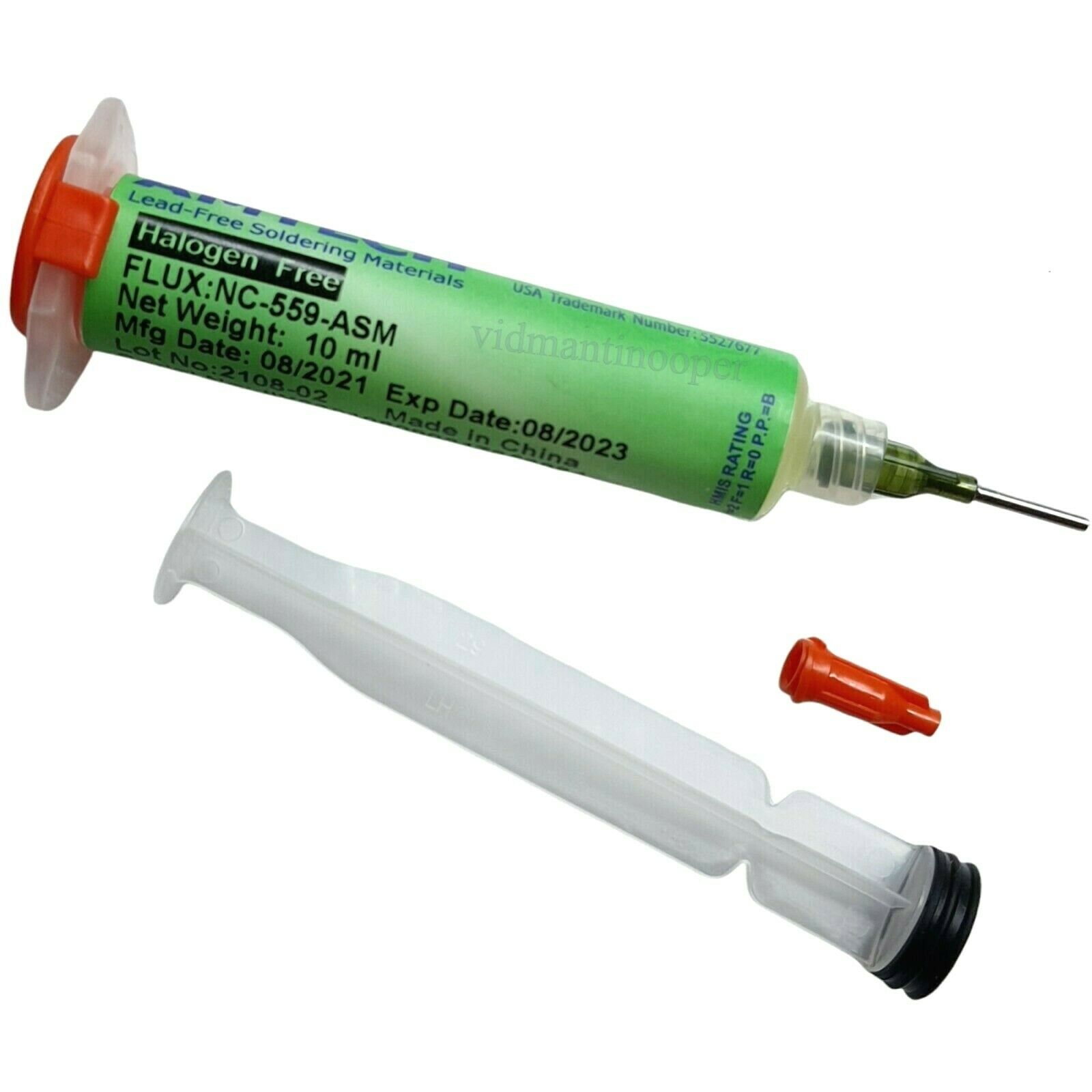 AMTECH Flussmittel Flux NC-559-ASM No Clean 10ml + Nadel