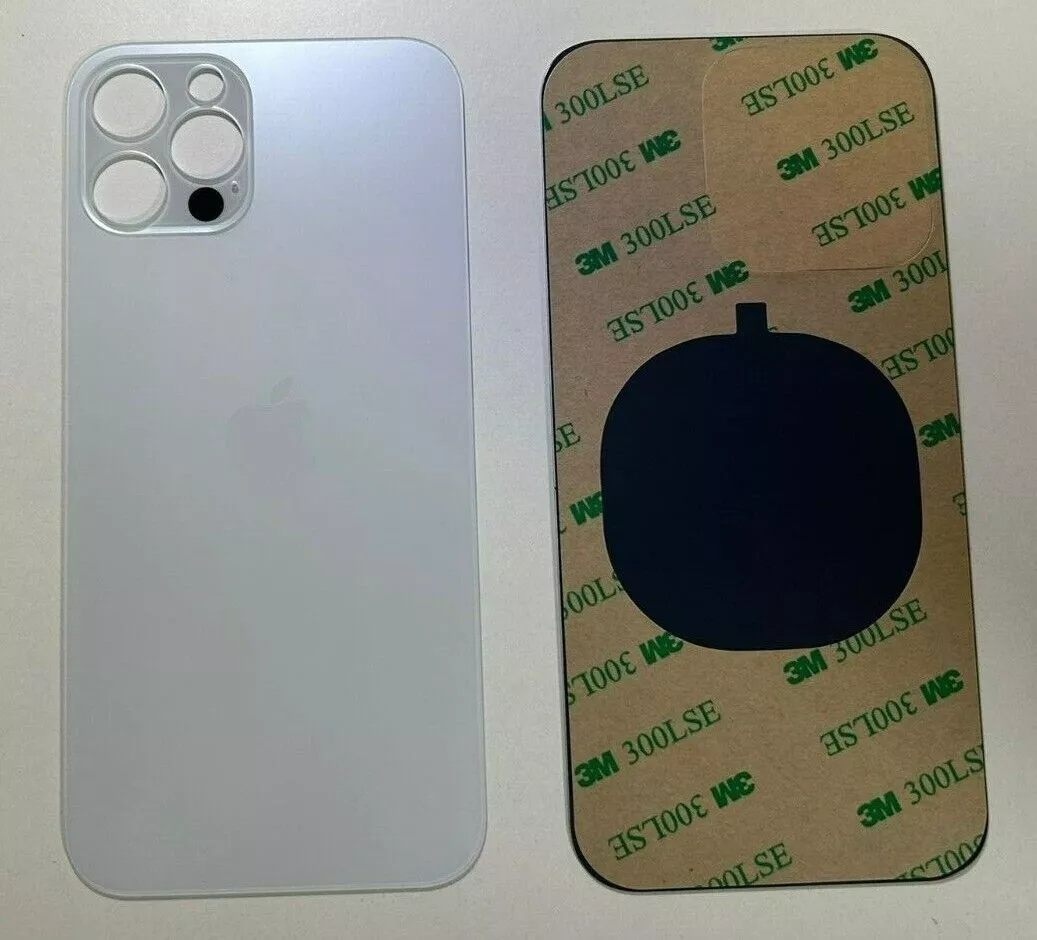 IPhone 12 Pro Backcover Akkudeckel Rückseite Glas Big Hole Großes Kameraloch Top