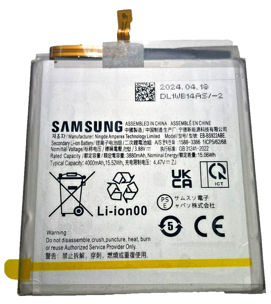 Samsung EB-BS922ABY Galaxy S24 4000mAh Batterie Handy Akku
