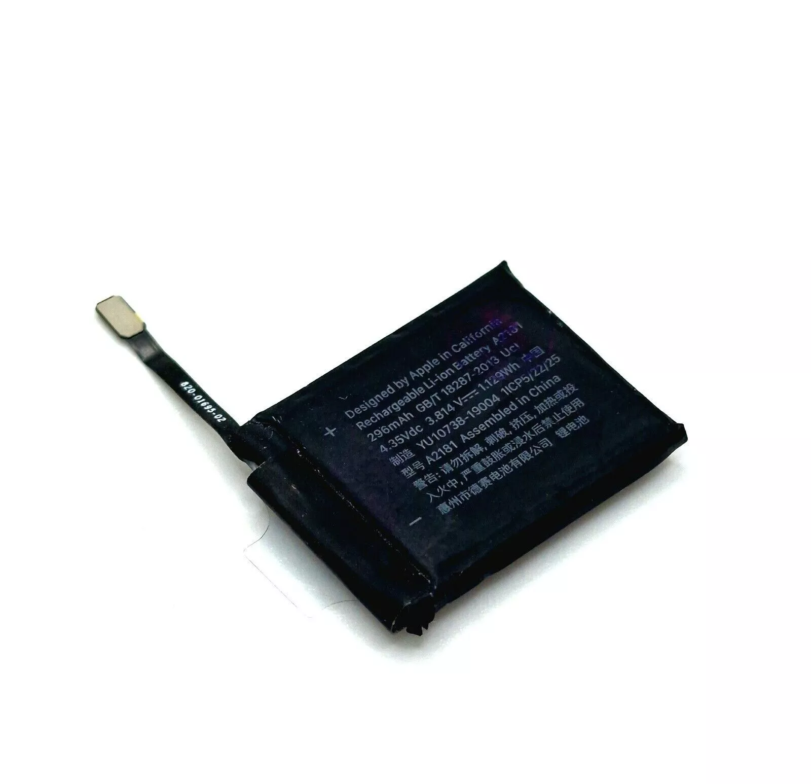 Akku für Apple Watch 5. Generation 44mm A2181 Battery Batterie (5G) iWatch A2181