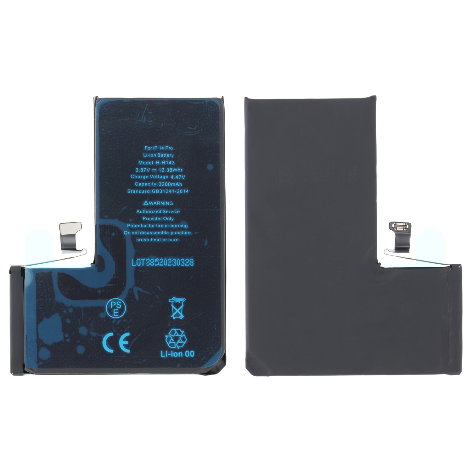 Akku für iPhone 14 pro inkl. Klebestreifen