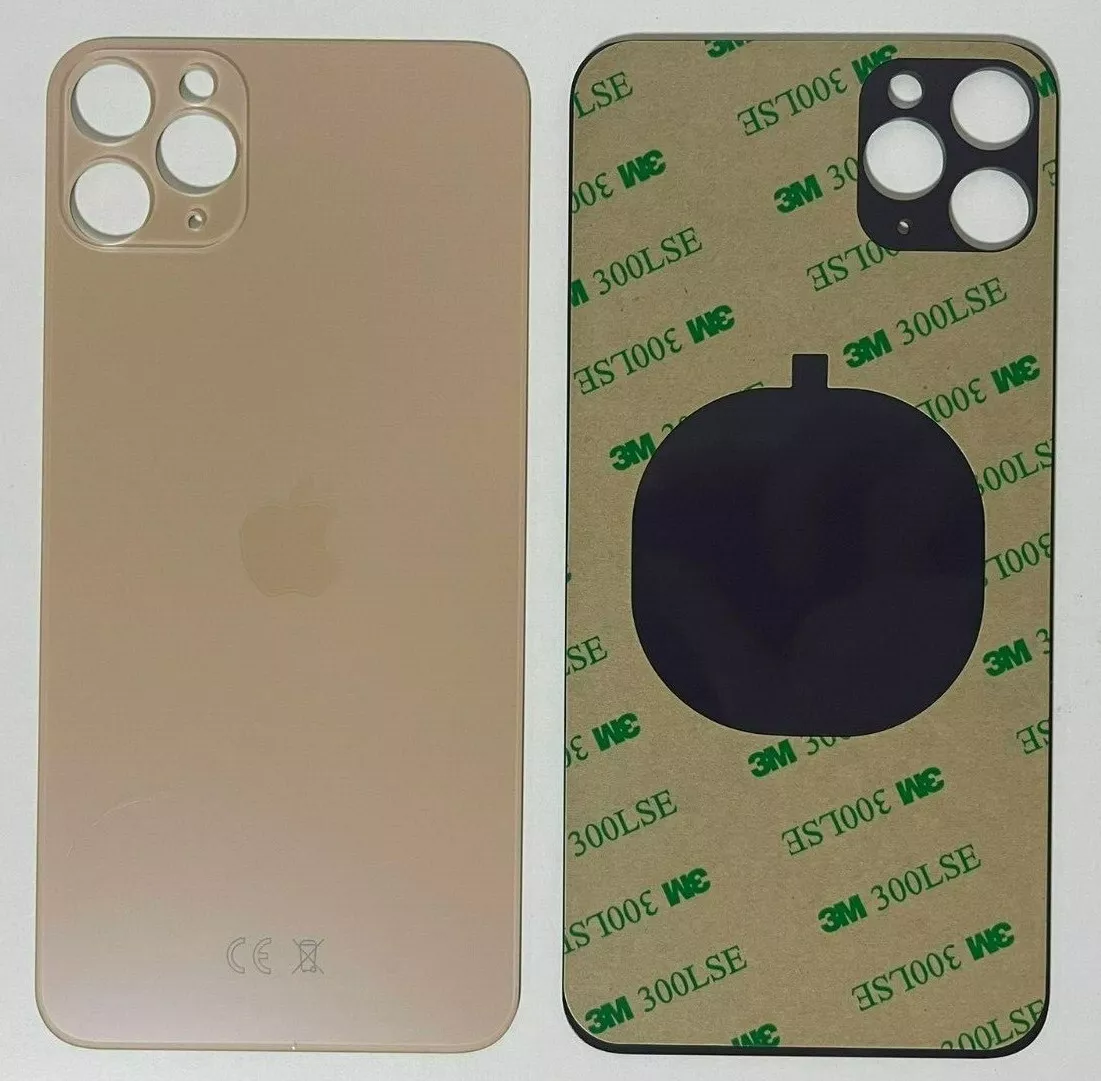 IPhone 11 Pro Max Backcover Akkudeckel Rückseite Glas Big Hole Großes Kameraloch
