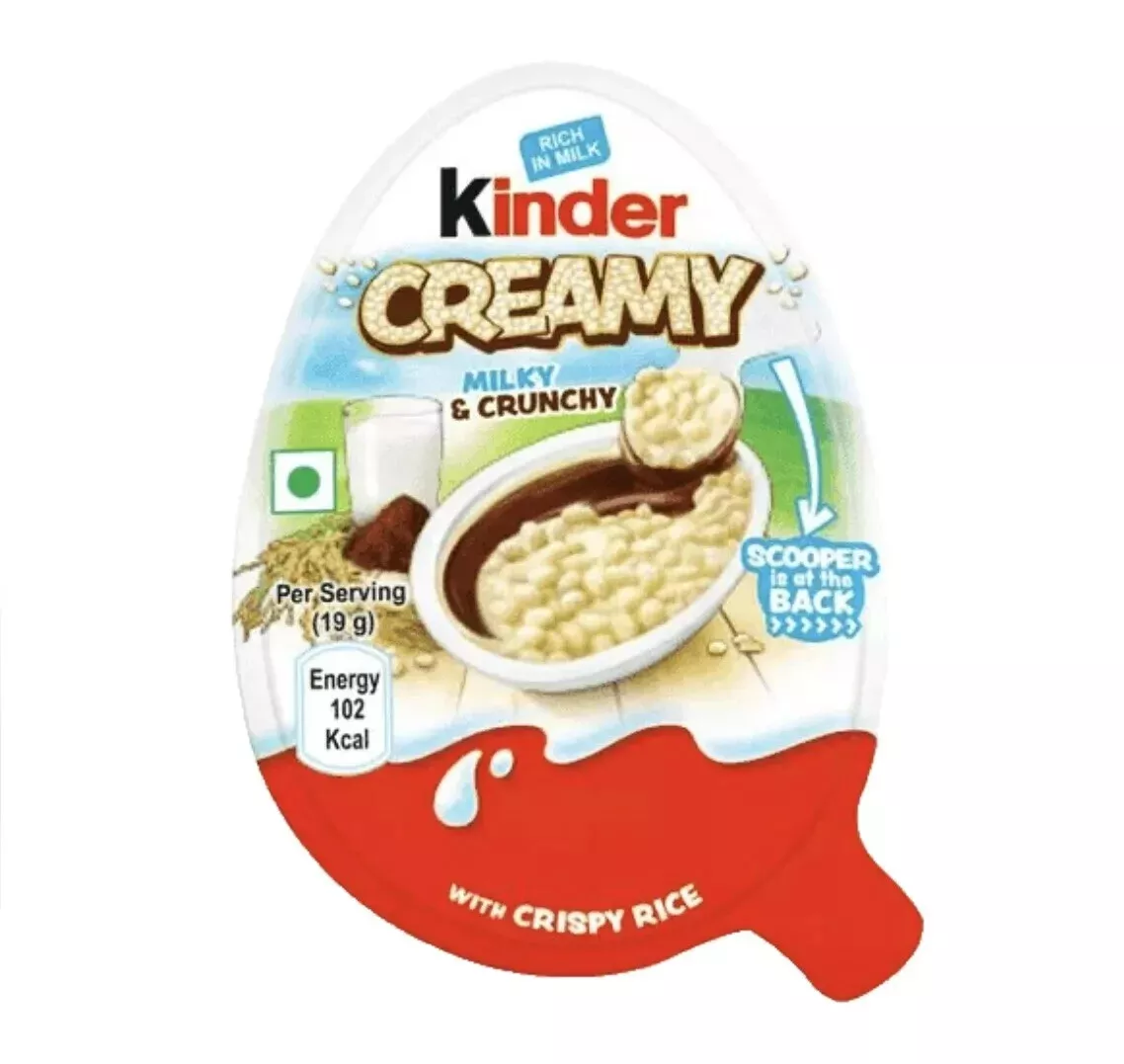 Kinder Creamy Milky & Crunchy 19g