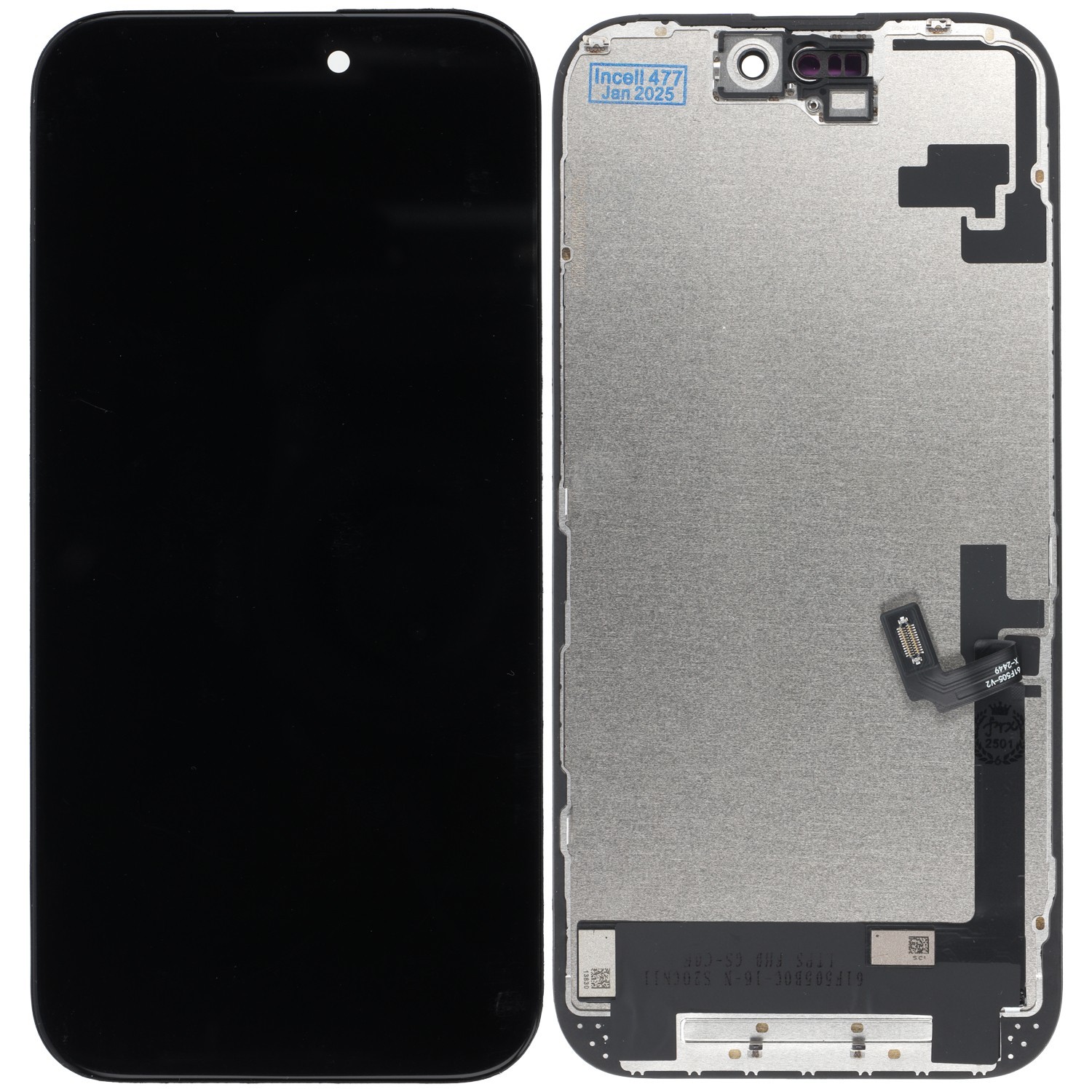 Display Für iPhone 16 LCD Touch Bildschirm Incell Screen Ersatz Kit