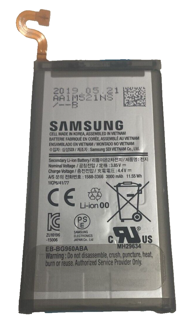 Original Samsung Akku EB-BG960ABE Galaxy S9 SM-G960F Batterie Accu Battery