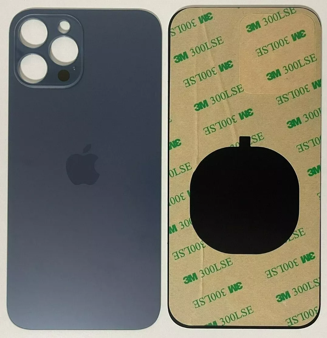 IPhone 12 Pro Max Backcover Akkudeckel Rückseite Glas Big Hole Großes Kameraloch