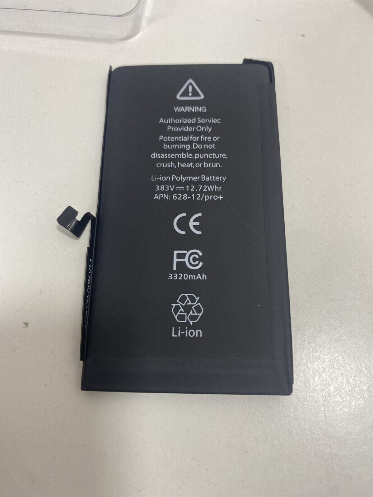 Akku für iPhone 12 und 12 Pro inkl. Klebestreifen (No Battery Error)