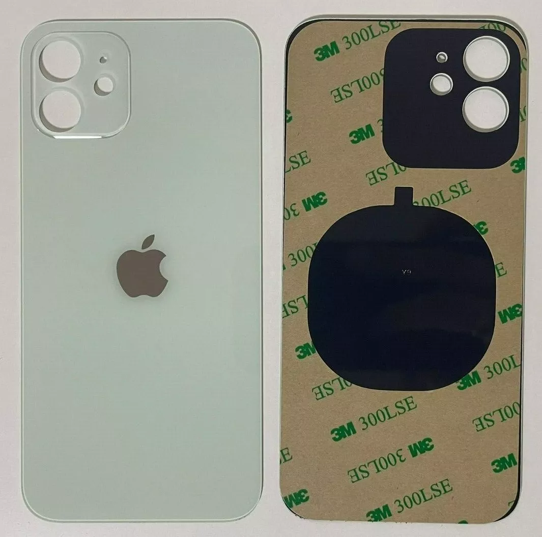 IPhone 12 Backcover Akkudeckel Rückseite Glas Big Hole Großes Kameraloch Top