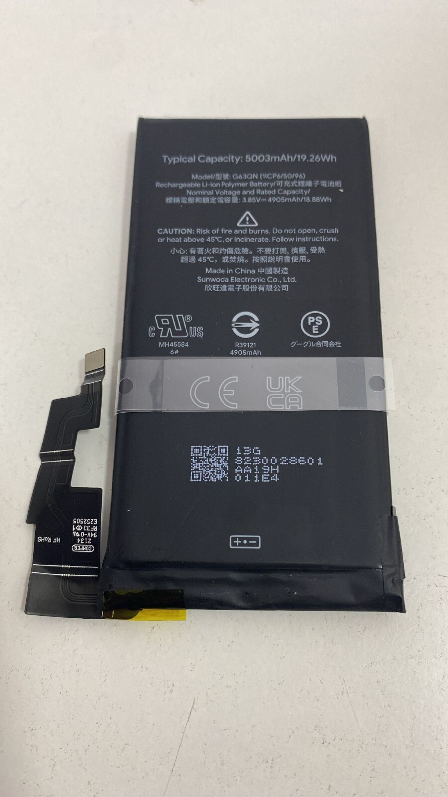 Google Pixel 6 Pro AKKU G63QN Ersatzakku 5003mAh 19.26Wh NEU Battery Batterie